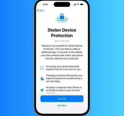保城镇苹果授权维修店分享被盗设备保护功能开启方法 