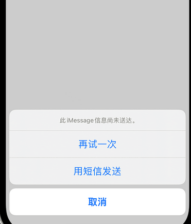 保城镇apple维修iPhone上无法正常发送iMessage信息